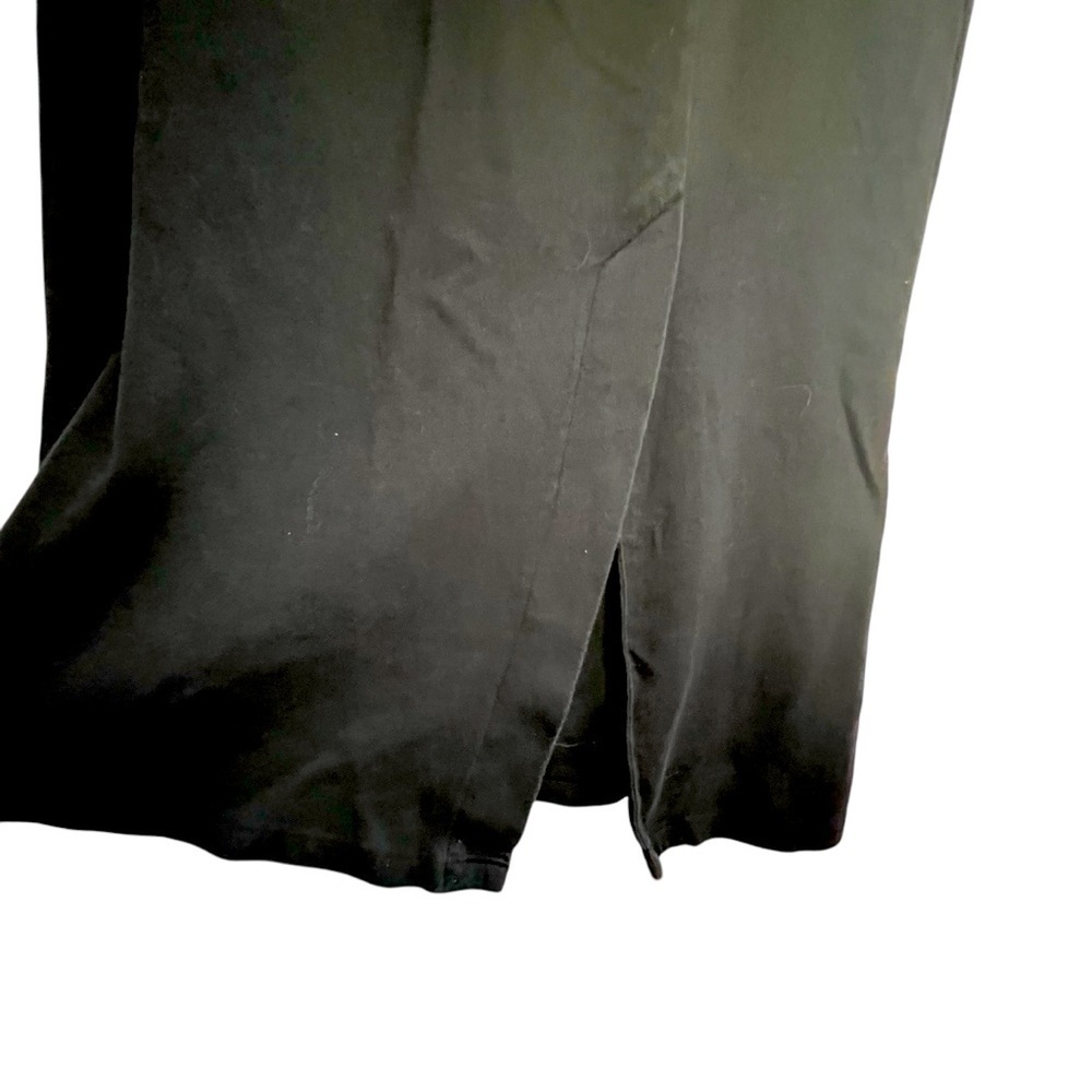 Eddie Bauer 100% Cotton Tank Maxi Dress Black Size Large - Picture 4 of 8